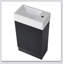 Meuble-lavabo de salle de bain avec lavabo, meuble-lavabo de salle de bain avec tablette, orienté vers la gauche ou vers la droite-1222596191