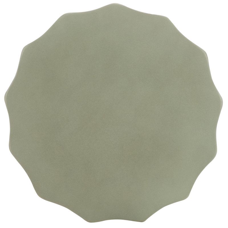 Fordwich Concrete Abstract End Table, Sage