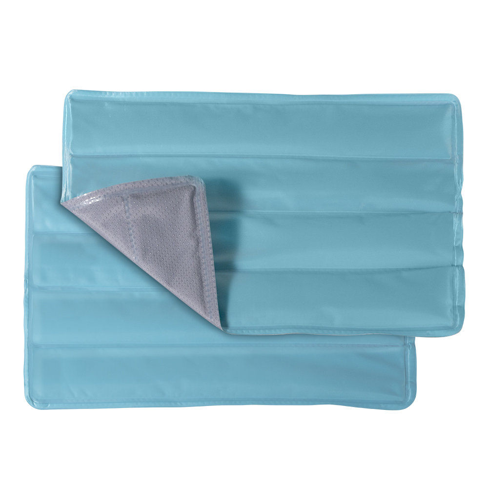  & Ivory Living Ice Cooling Mat Gel Ice Pack Hot And Cold Pad For Back, Xl 15.75” X 11.75” Blue Set Of 2 (Set of 2) Eternal