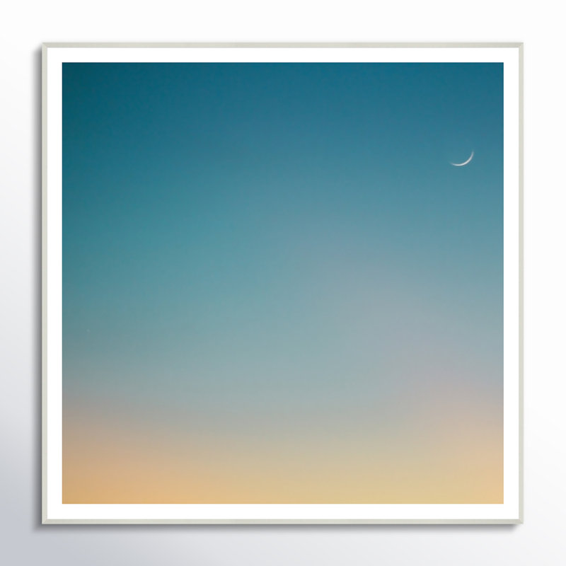 Cresent Moon Ombre Giclee Print