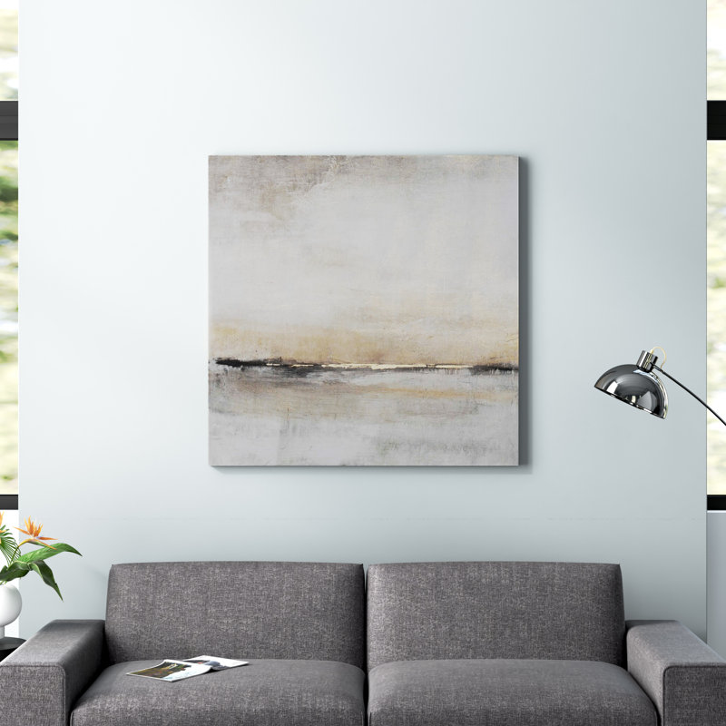 " Horizontal Flow II " by Timothy O' Toole Painting Print, 48" H x 48" W x 1.25" D, Wrapped Canvas