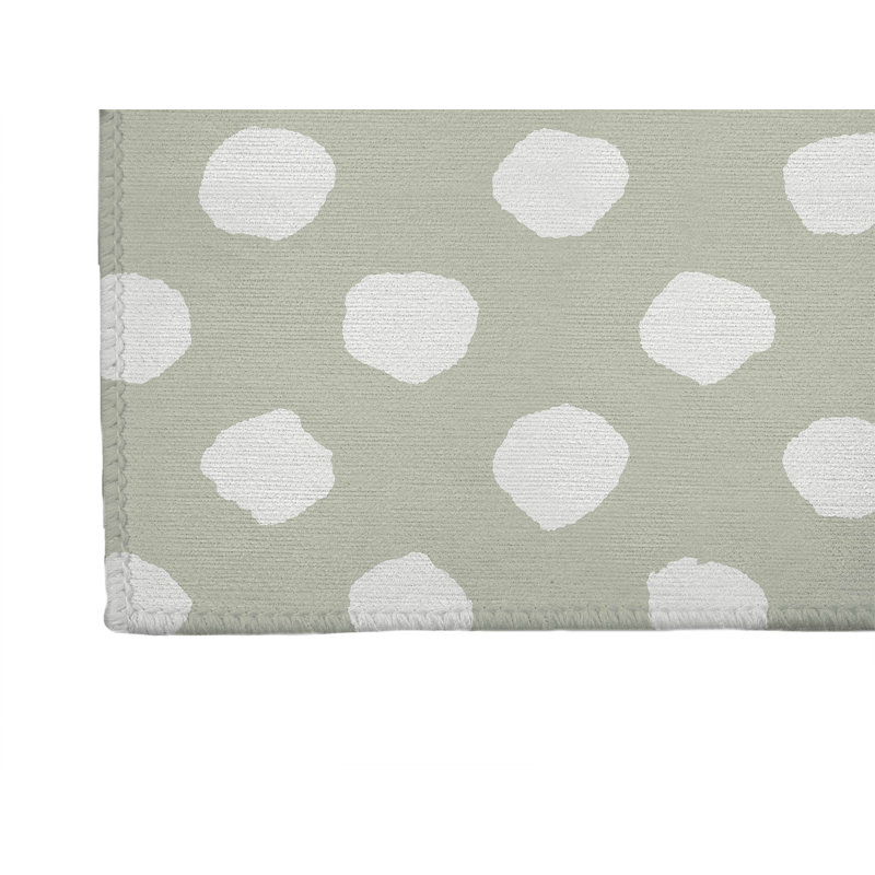 Tapis d'extérieur à gros pois antidérapant, Tapis de couloir 2 pi 6 po x 8 pi