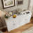 32''H Accent Cabinet With Doors,white-1561707669