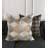 Geometric 22" Throw Pillow Coveer & Insert