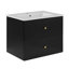 Meuble-lavabo mural moderne avec 2 tiroirs-887184577