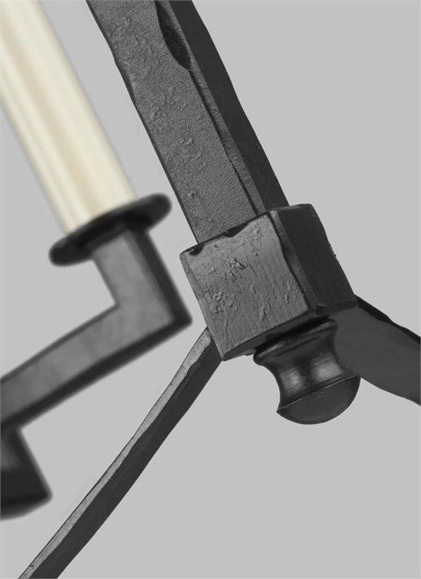 Olive 8-Light Chandelier, Smith Steel