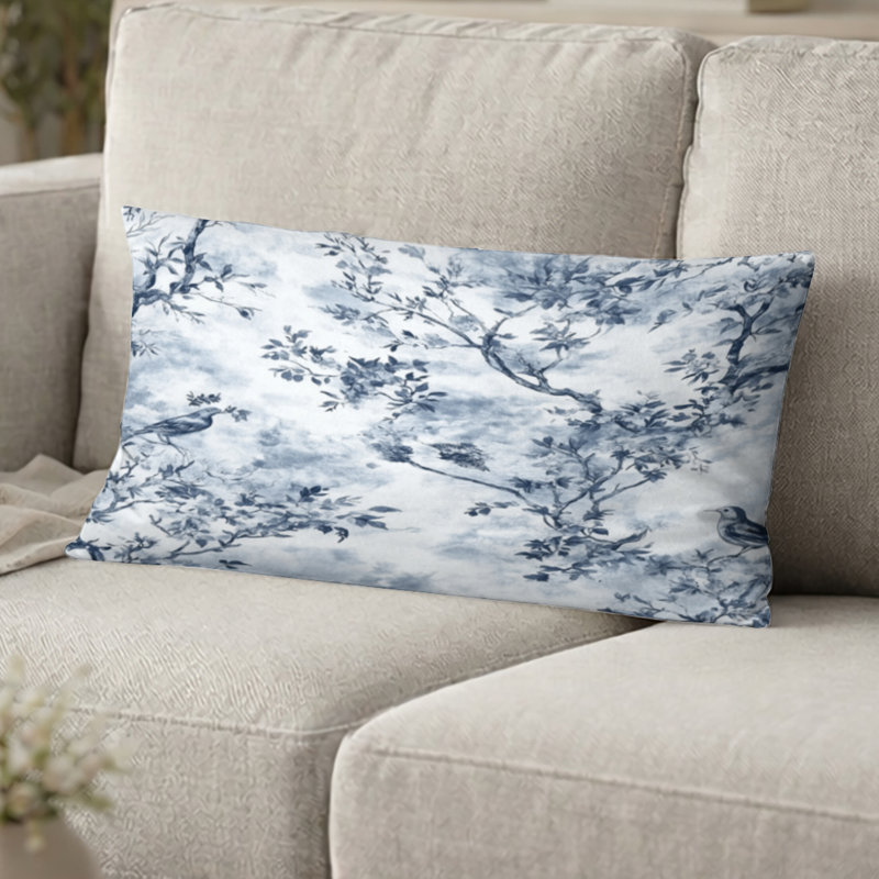 Coussin décoratif French Country, H 12 po x l 20 po