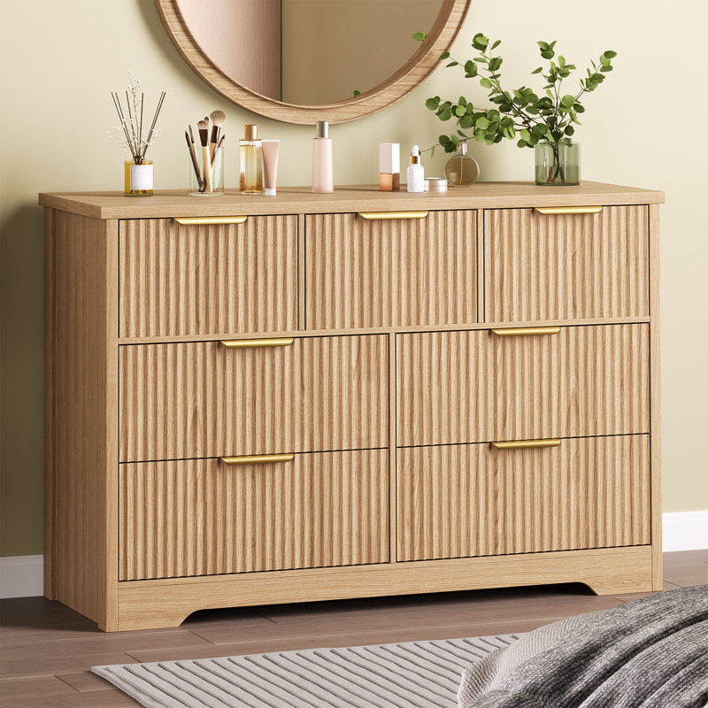 120cm W 7 - Drawer Chest of Drawers