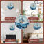 Horloge murale Dolphin Ocean