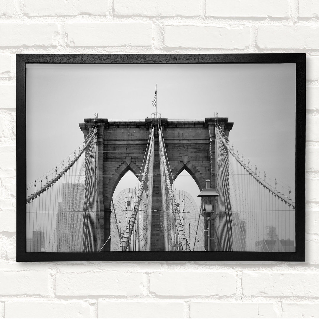 Aufbau der Brooklyn Bridge 2