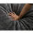 Modular Sofa,U Shaped Cloud Couch Comfy Set ,6-Seater, 2 Armrest Pillows,Convertible Sectional  Couch, Living Room,Apartment, Chenille(2 Movable Ottoman)-2130253983