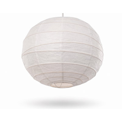 Irregular Paper Sphere Pendant Shade
