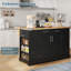 138 cm W Kitchen Island with-970737294