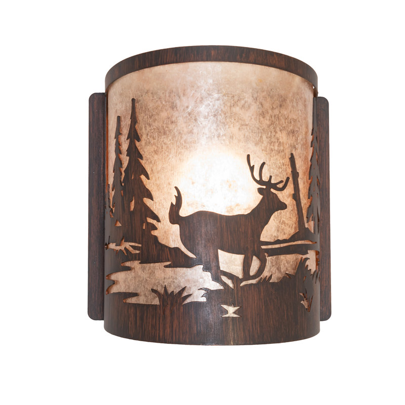 1 - Light Flush Mounted Sconce