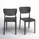 Farrah Outdoor Stacking Dining Side Chair