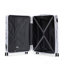 Valise à roulettes 20 pouces pour PC, valise de transport, avec motif imprimé et serrure à combinaison (noir)-132106192
