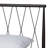 Metal Slat Bed-470270345