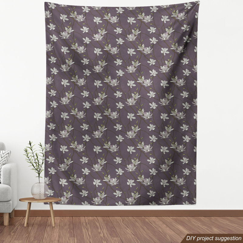 Multicolore aubergine multicolore, l 58 po x L 72 po