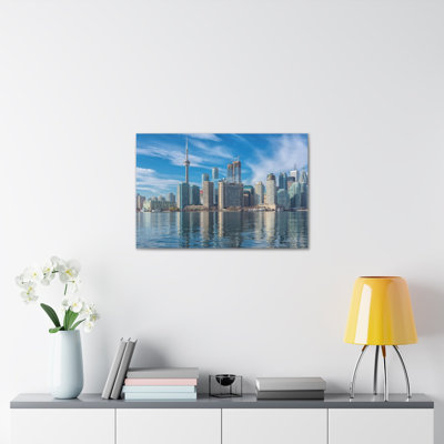«Toronto Daylight Skyline», toile d'art à couper le souffle, paysage urbain époustouflant