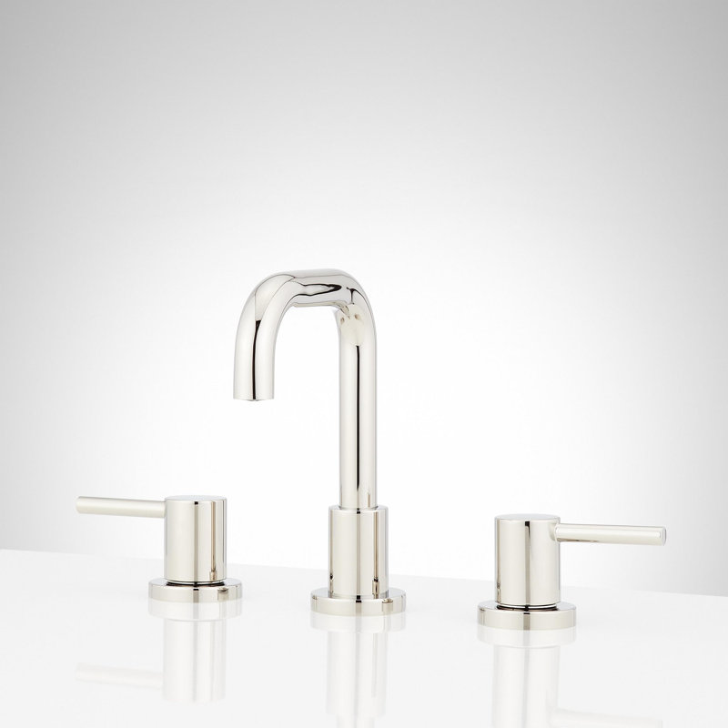 Lexia 1.2 GPM Widespread Bathroom Faucet, Polished Nickel