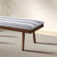 Banc gris clair Troni