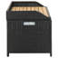 Glenam Solid Wood/Wicker Outdoor Bench