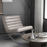 Keyira Leather Accent Chair