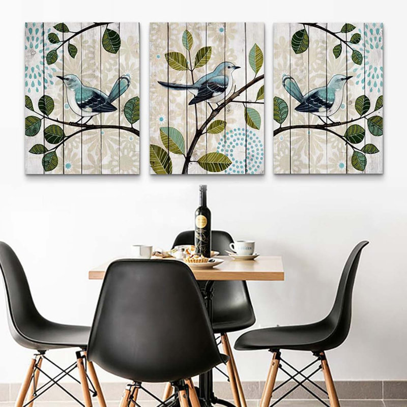 3 Piece Wrapped Canvas Wall Art
