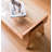 Solid cherry wood coffee table