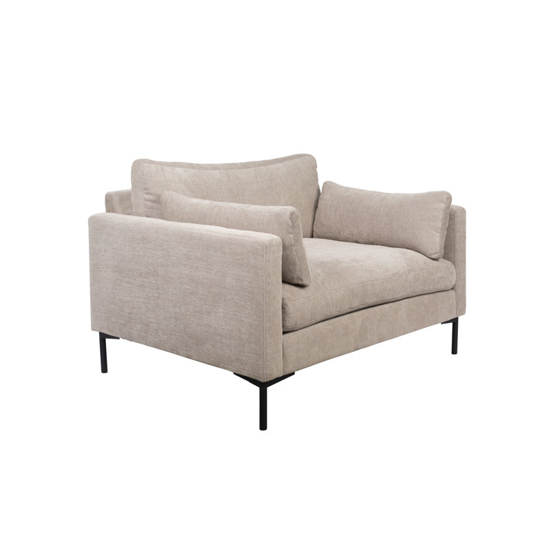 Causeuse Summer, Mélange de polyester beige