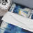 Indigo Panel VI - Glam Modern Duvet Cover Set - Microfiber Polyester-38758330
