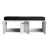 Lavabo noir / base blanche de Carrare est en rupture de stock