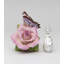 Papillon avec veilleuse paix rose-130974883