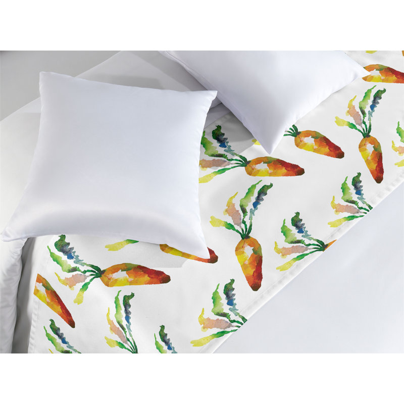 Multicolore chemin de lit Ambesonne, Très grand lit