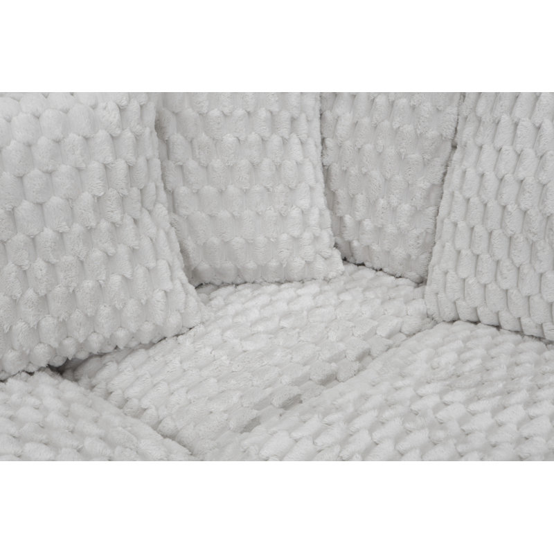 Canapé modulaire 3 pièces avec méridienne MOD250, canapé en tissu ultra-doux avec coussins haute densité, housses amovibles, dossiers réglables, pieds pivotants et 6 coussins décoratifs