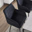 Kilduff Velvet Upholstered Dining Chair with Armrests-110990743-129588259