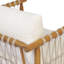 Chaise avec accoudoirs pour l'extérieur en bois d'acacia Oxton-131070797-131657763