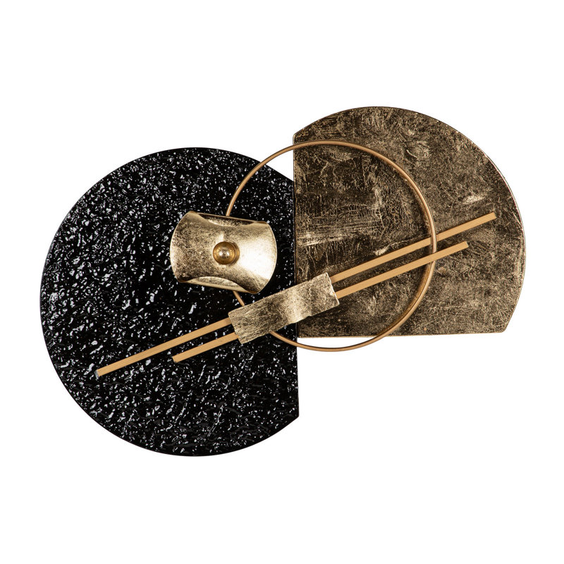 Abstract Wall Decor on Metal