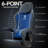 Dowinx Gaming Chair With Pocket Spring Cushion And Massage Lumbar Support, Ergonomic Computer Chair With Footrest For Adults, High Back Leather Game Chair For Office Gaming 300lbs-1538474855