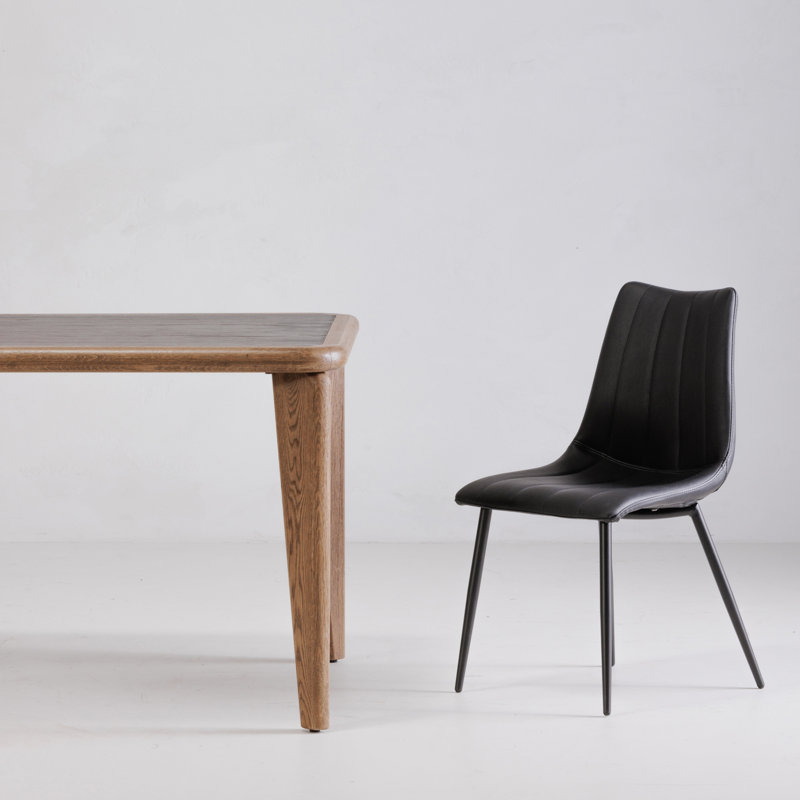 Finnigan Upholstered Dining Chair, Brown