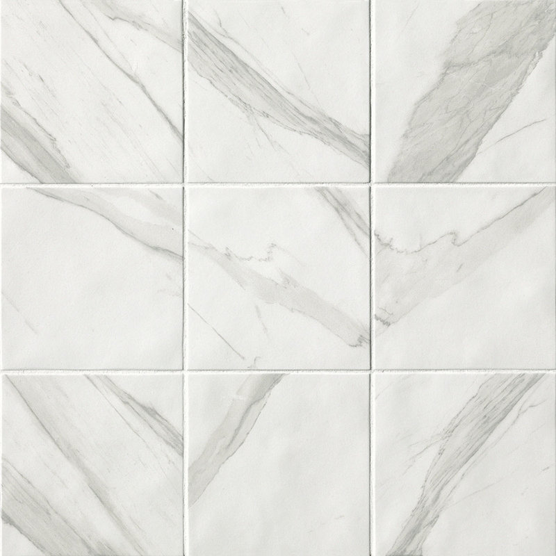 Carreau de porcelaine mat 8 x 8 po Roma