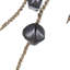 Guirlande Faux Bell - noir - 5 pi