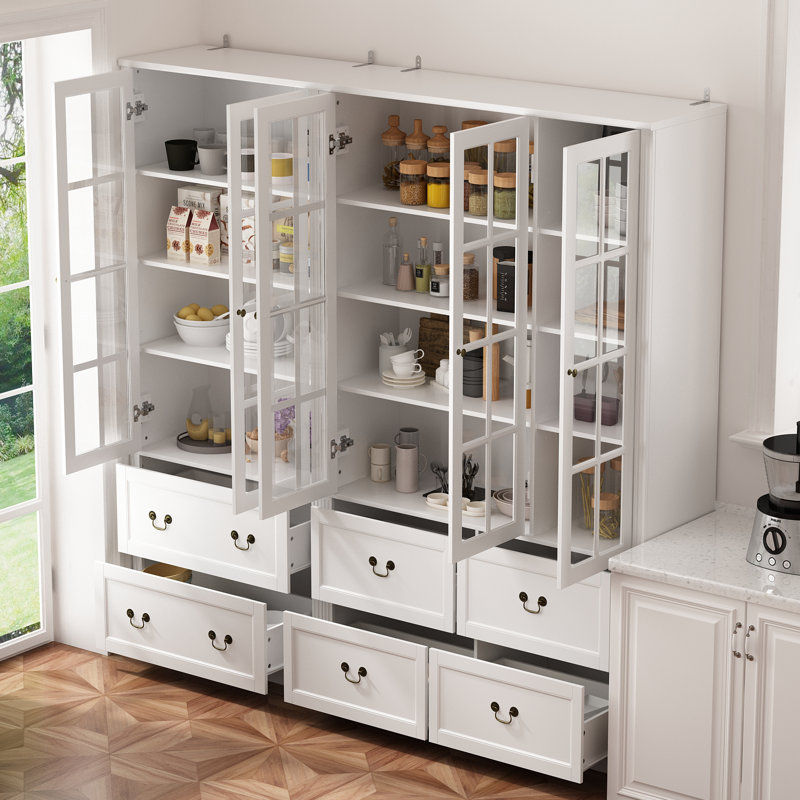 Kempst Dining Cabinet, White