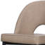 Ensemble de deux chaises d'appoint en similicuir gris