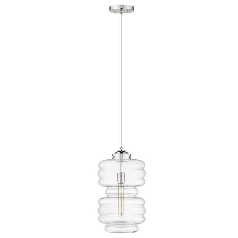 Luminaire suspendu géométrique 1 lumières simple Cabott