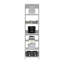 Cabot, 6 tablettes, blanc