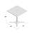 Square Wood Breakroom Table-25759199-25759204