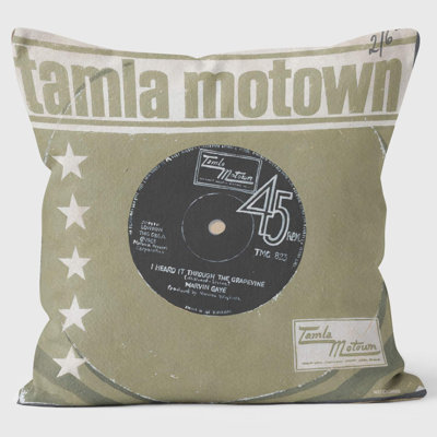 Marvin Gaye Tamla - Martin Wiscombe - Classic Singles Cushion