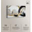 Art abstrait noir et blanc sur toile, "Autre dimension" par Art Remedy-104433990-104433999