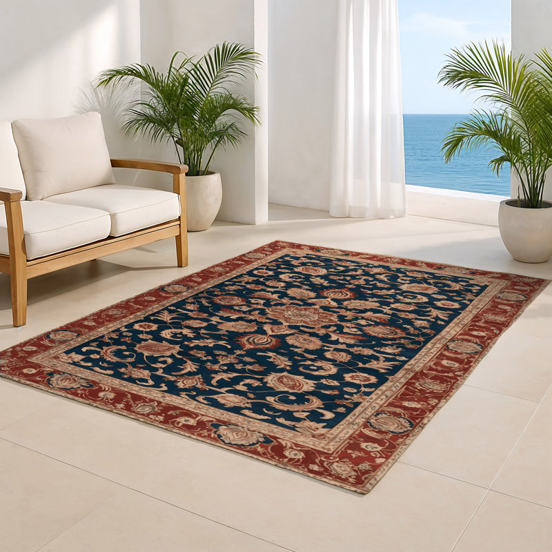Tapis turc intérieur et extérieur brun, Rectangle 4pi x 6 pi